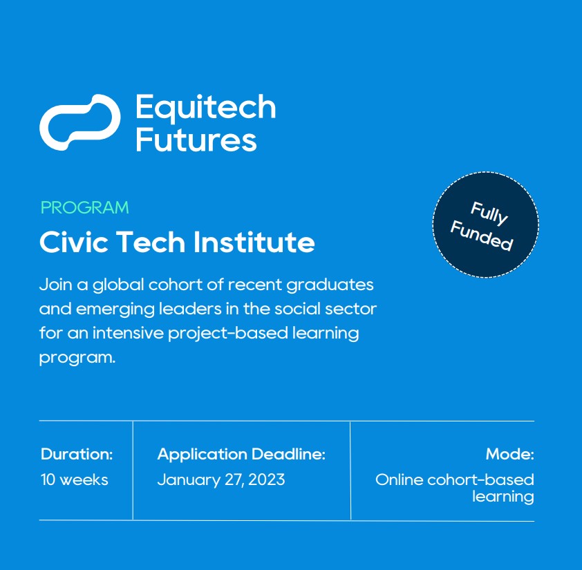 Civic Tech Institute Program