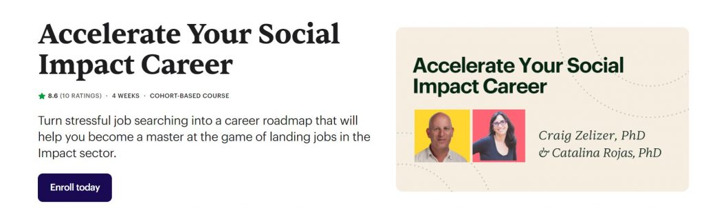Accelerate Your Social Impact Career 