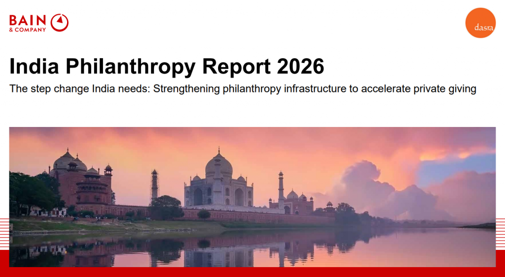 India Philanthropy report 2026